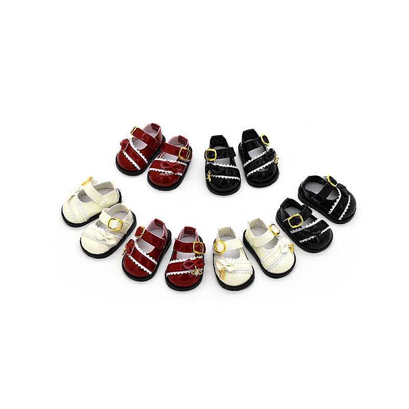 Fairy Doll Shoes 20cm Cotton Doll Leather Shoes EXO Star Doll Milu Doll Clothes Changing Accessories