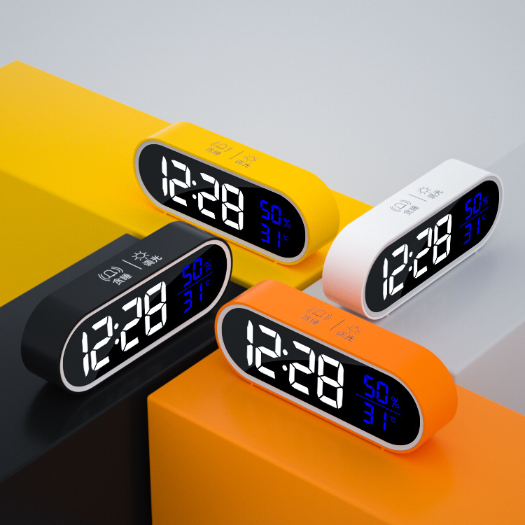 Digital Small Alarm Clock Wake-Up Student Smart Electronic Clock Table Bedside Alarm Clock for Children Boys Girls Special