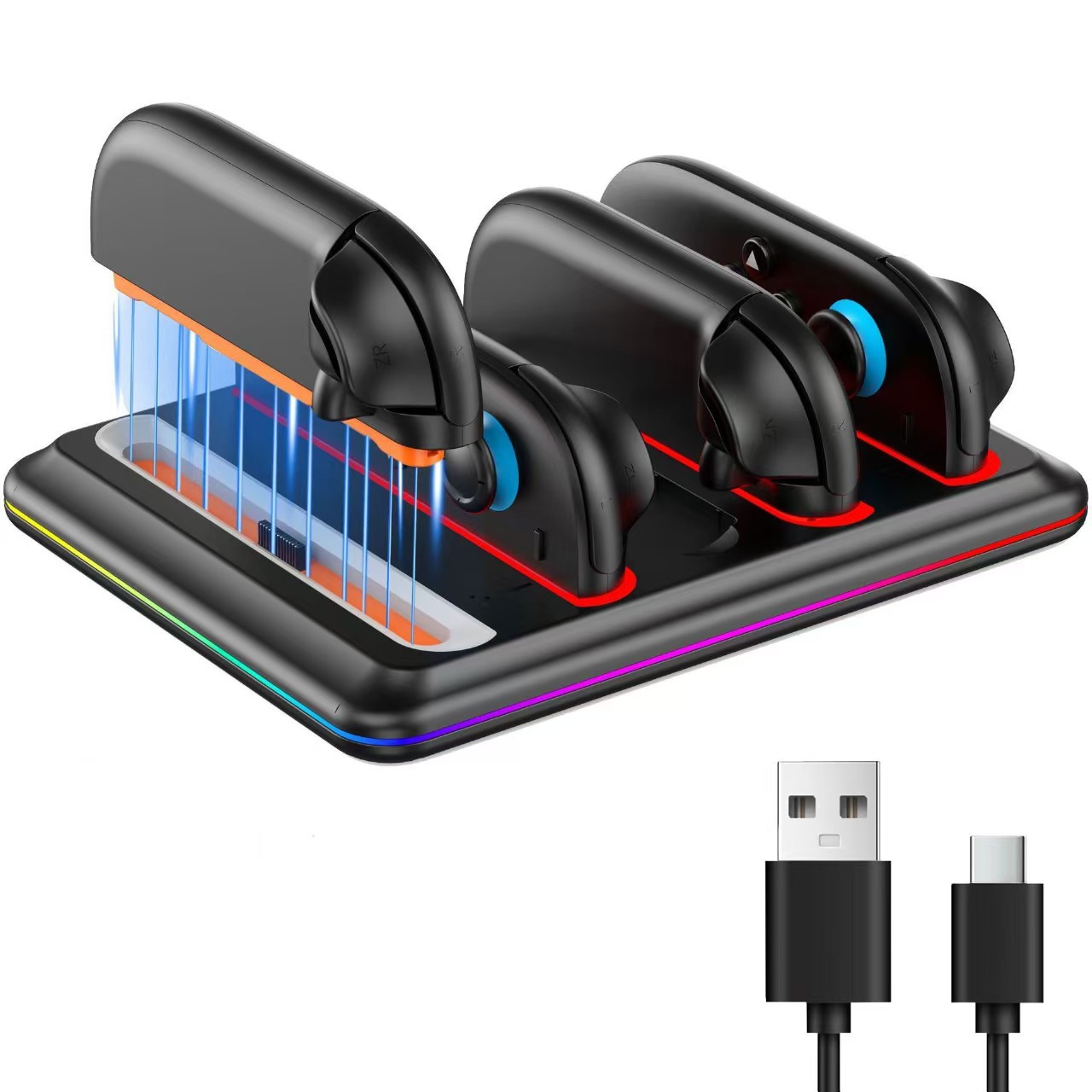 Suitable for Switch2 left and right handle charging dock switch2 charging dock with TNS-3160 multi-country adapter multi-country
