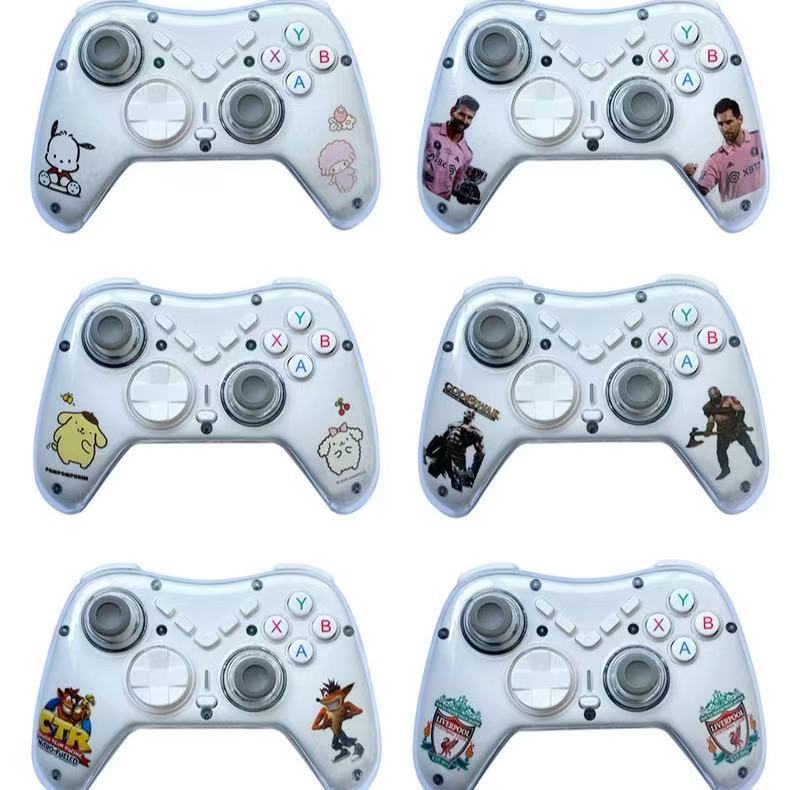 New switch game controller macro programming steam controller PC360 PS3 P4 wireless Bluetooth vibration