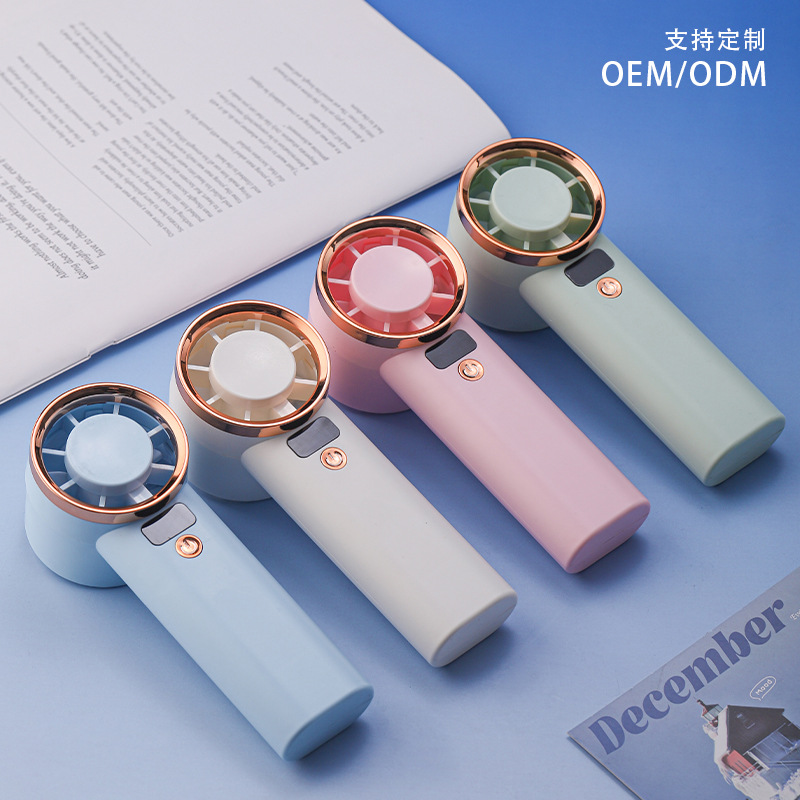 New Ice Compress Cooling Violent Fan Hundred Gears Long-lasting Portable Base Long Battery Life Ultra Low Noise