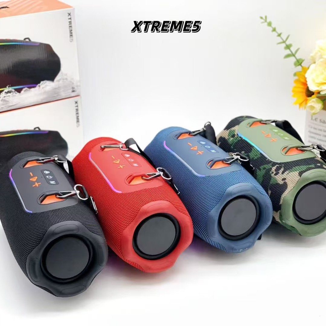 5th Generation War Drum XTREME5 Bluetooth Speaker Wireless Portable 20W Heavy Bass Handle Outdoor TWS Speaker