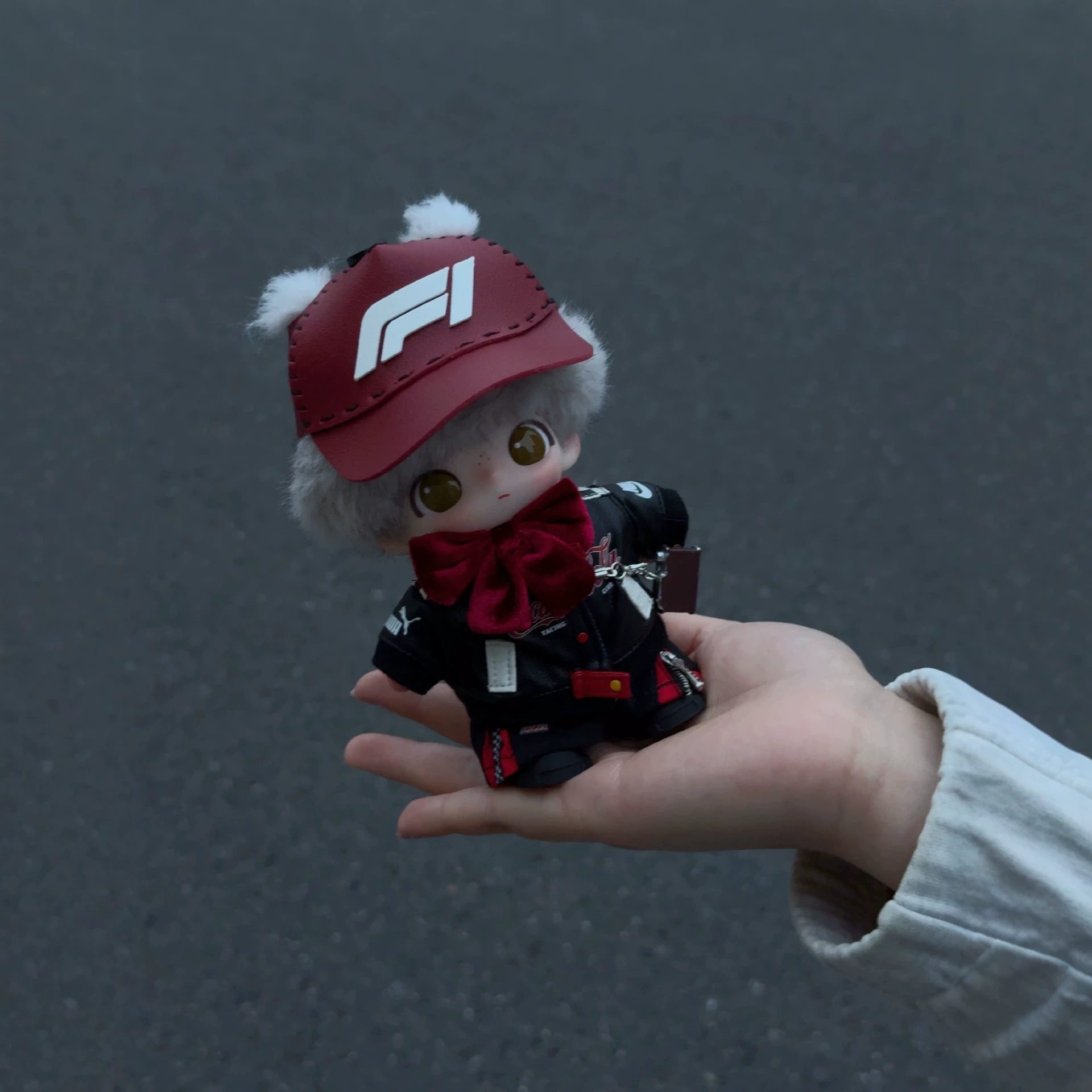Doll Clothes Only dimoo Wolf Grandma Clothes dimoo Secret Drama Club Series Cool Motorcycle Racing Leather Jacket