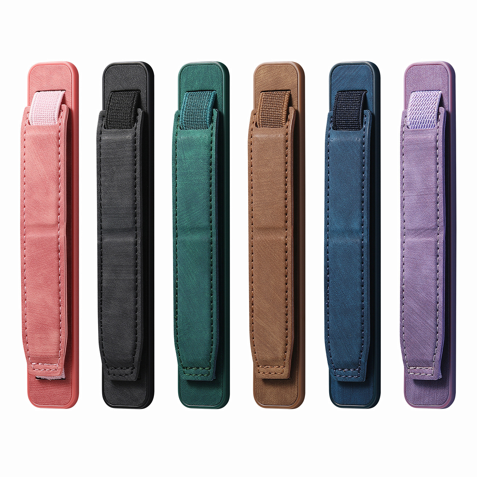 For phone wrist strap adhesive elastic stretch wrist strap stand simple solid color lazy stand
