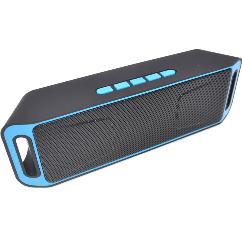 SC208 Bluetooth Speaker Outdoor Audio Portable Mobile Phone Computer Wireless Bluetooth Small Steel Bar Long Strip Bass