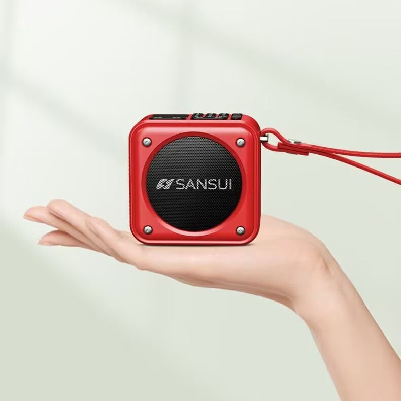 Studio Shanshui U3 Digital Song Player Bluetooth Speaker Plug-in Portable Recording Wireless Bluetooth Speaker