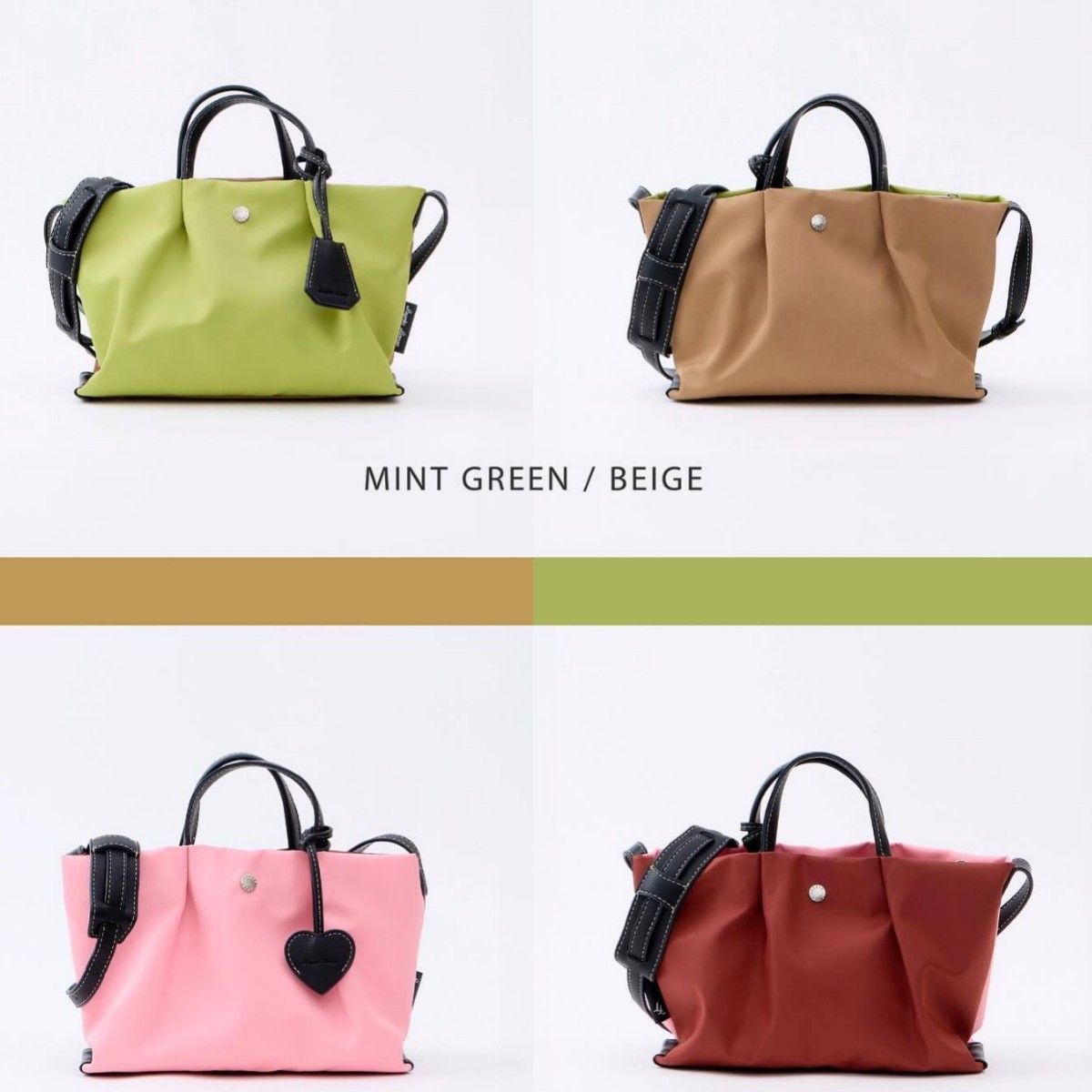 Two-tone Lotte bag runaway bag