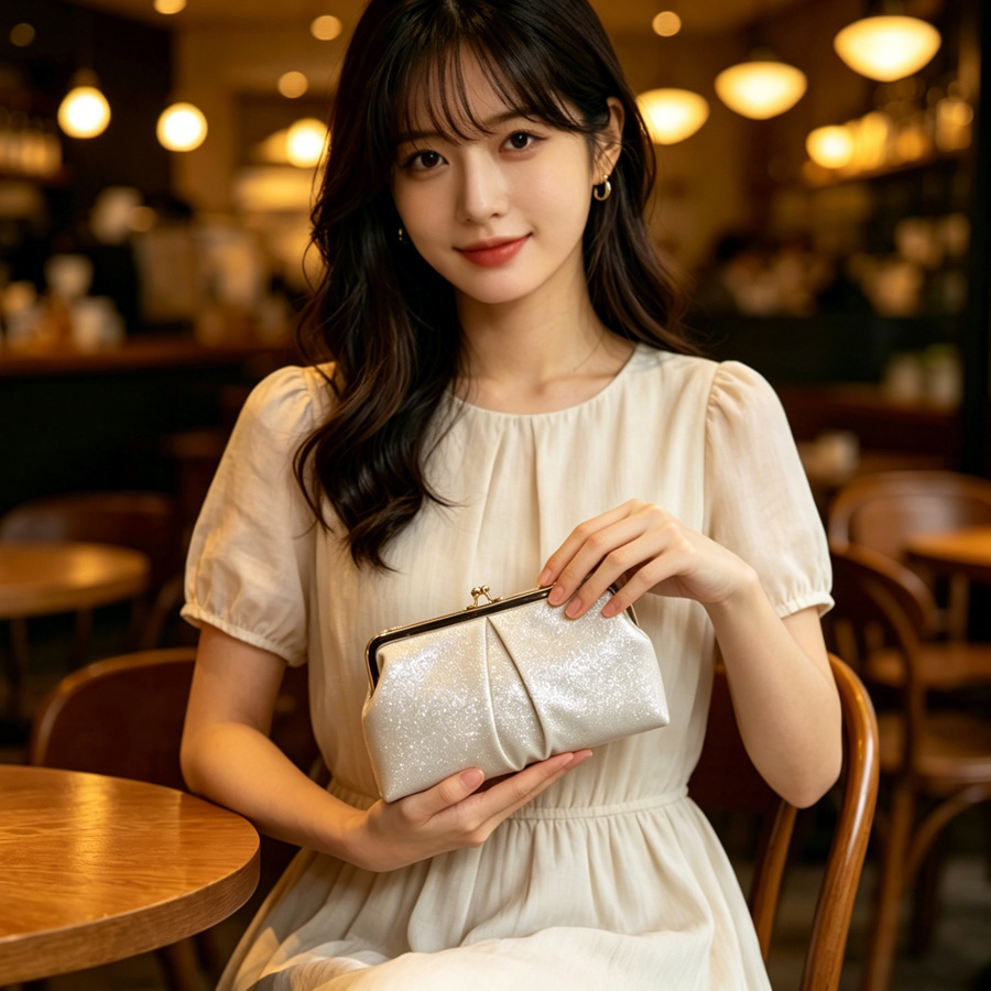 Cross-border evening bag clutch single shoulder sling bag dress accessory bag