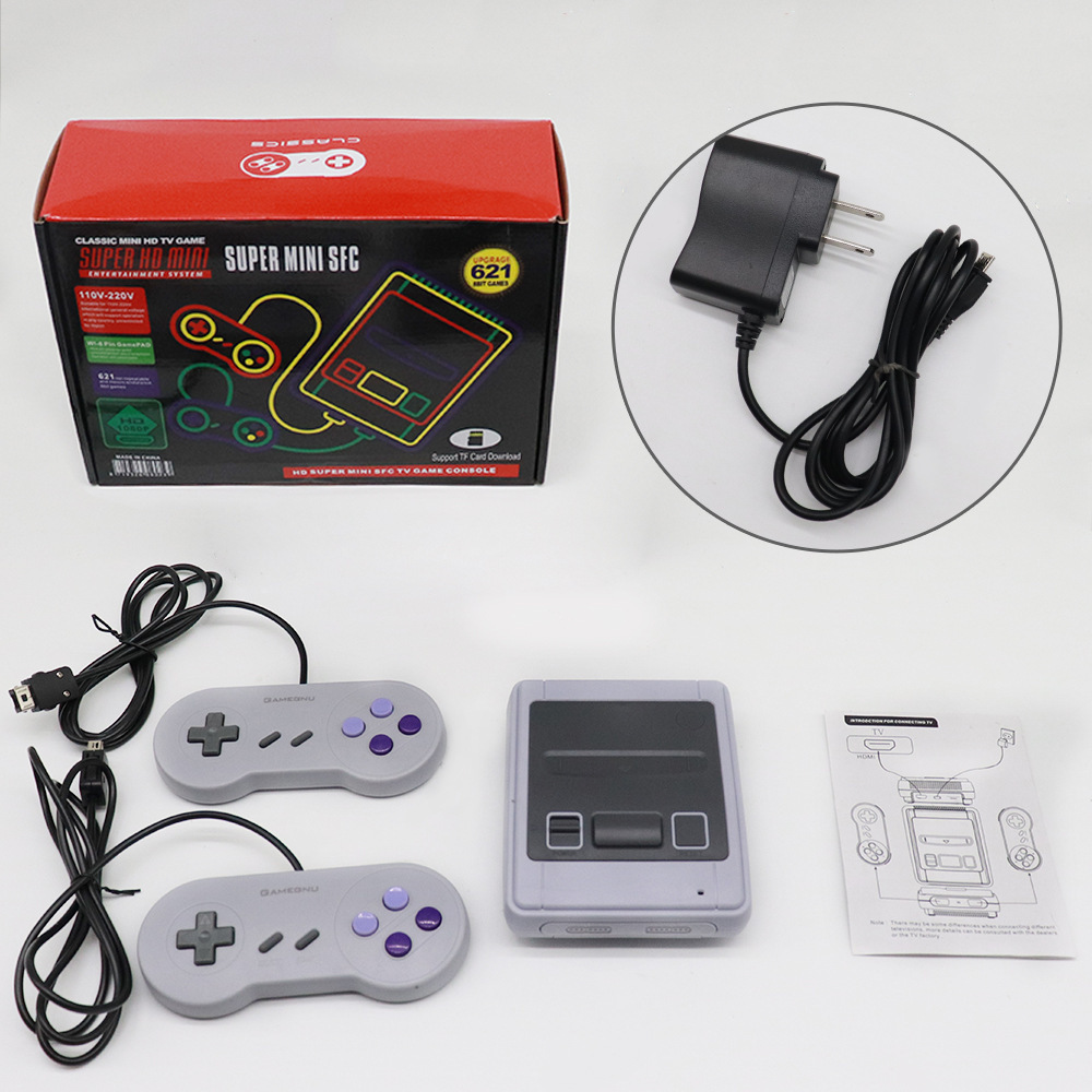 SFC621 Game Console External TF Card HD TV Home 621 Game Console