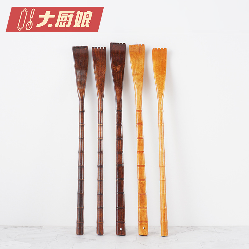 Solid Wood Home Shoehorn Back Scratcher Itch Reliever Lazy Tool Hotel Exclusive Custom Processing