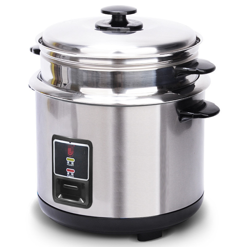 Sanjiao Huabao Stainless Steel Rice Cooker Old-Fashioned Household Inner Pot Stainless Steel Huabao Non-Stick Inner Pot Rice Cooker