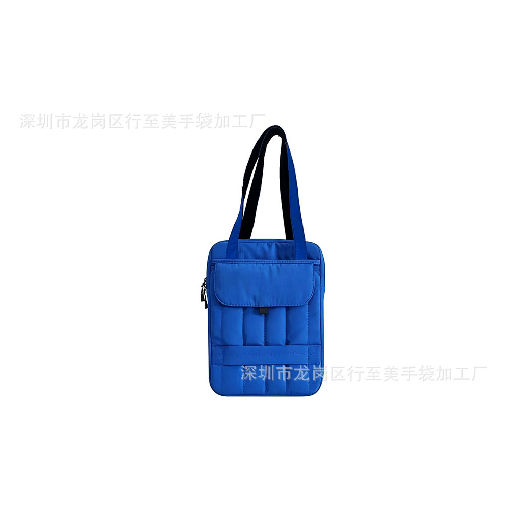 Durable nylon portable storage bag multi-purpose textile computer tote bag hand shoulder bag