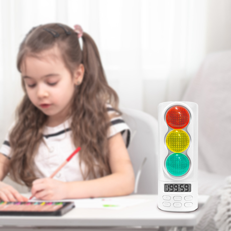 New Visual Traffic Light Timer Student Self-discipline Learning Time Management Multifunctional Timer