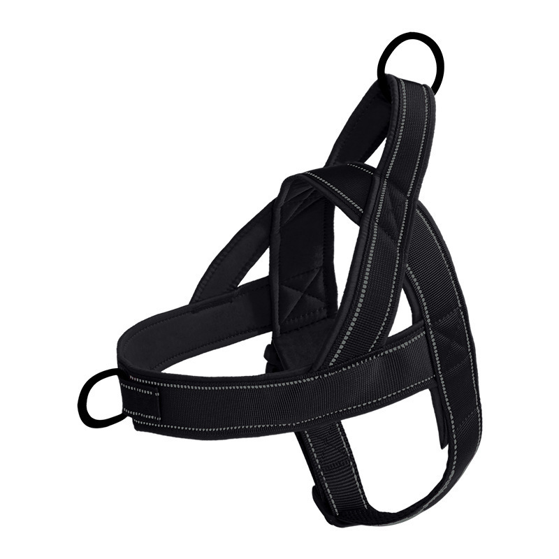 Dog chest harness vest type leash large dog dog collar horse dog golden retriever German shepherd border collie neck collar dog walking rope