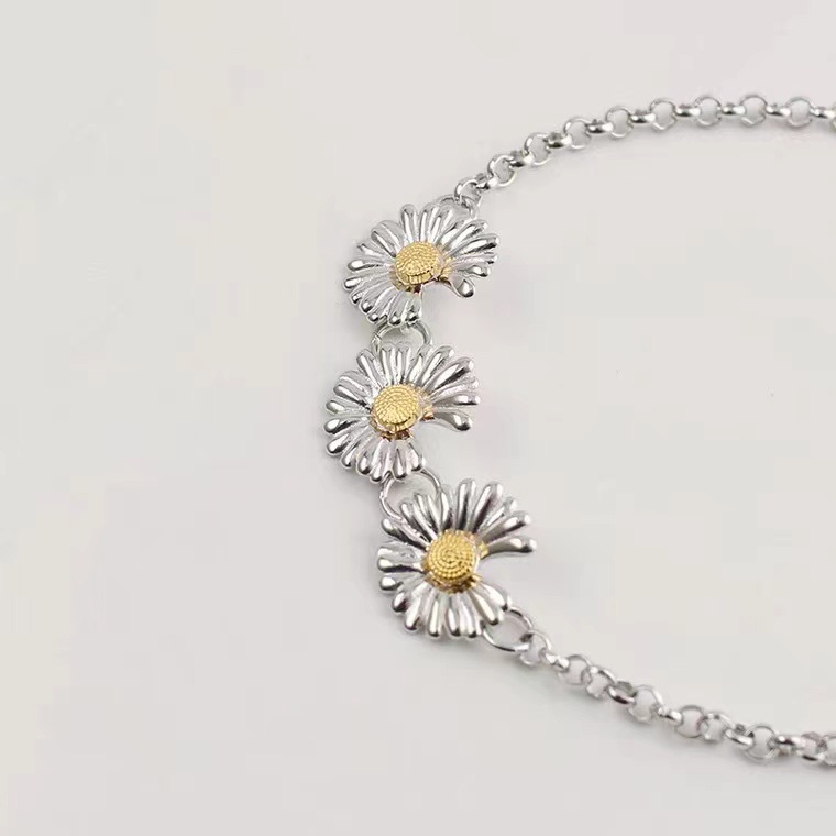 New Daisy Chain Bracelet Women's Niche 520 Gift Sunflower