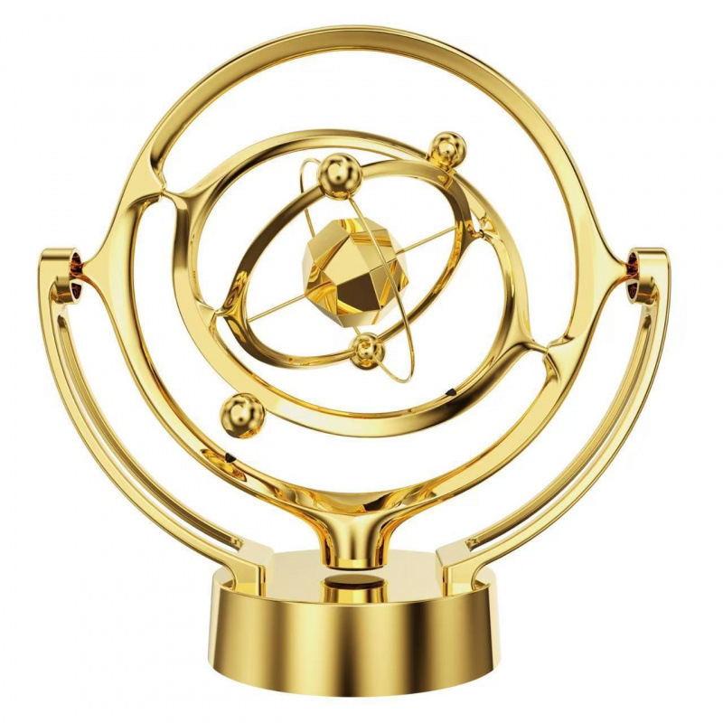 Perpetual Motion Ornament Earth Perpetual Motion Instrument Desktop Celestial Sphere Orbit Model Rotating Magnetic Swinger