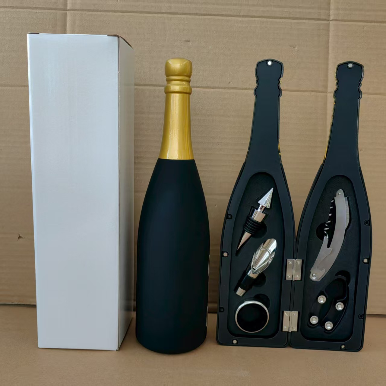 Red Wine Tool Champagne Wine Bottle Five-Piece Set Red Wine Tool Box Opener Wine Tool Gift