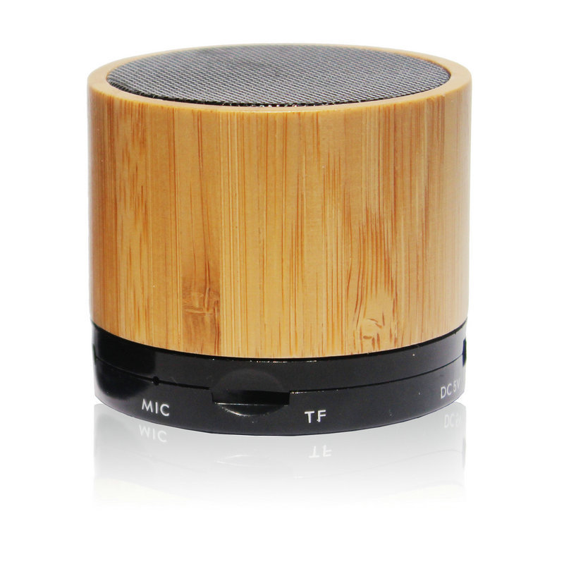 S10 wooden eco-friendly Bluetooth speaker mini bamboo wireless speaker card audio subwoofer 1