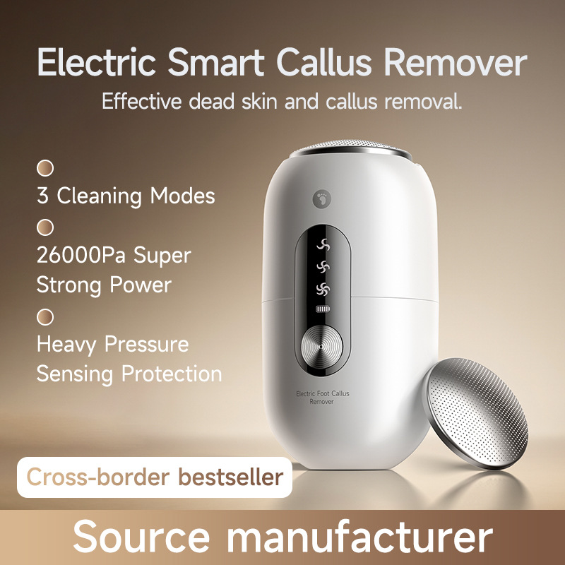 Electric callus remover, automatic dead skin remover, foot file, heel grinder