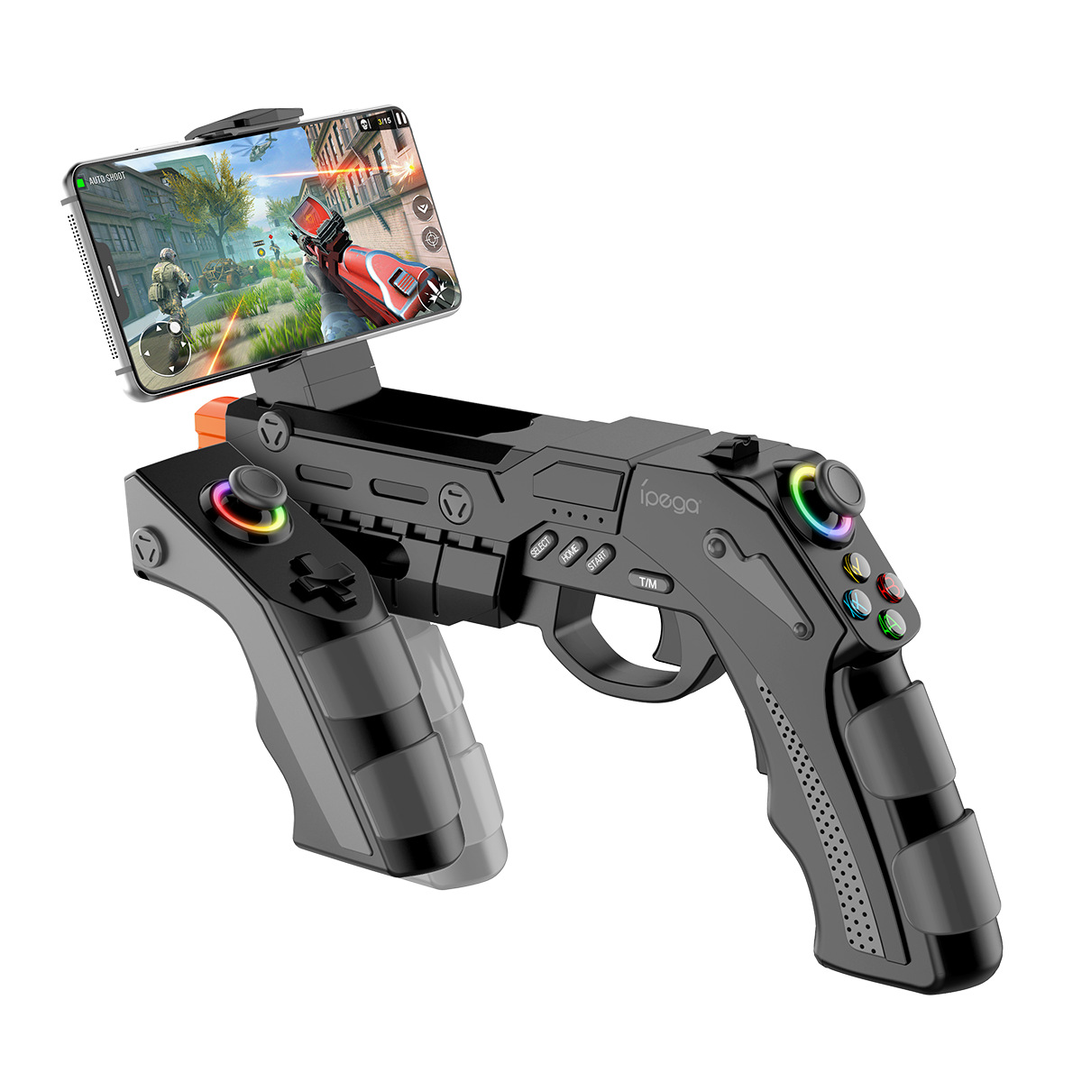 Ghost Son wireless Bluetooth game gun stock Android iOS somatosensory universal PC built-in gyroscope continuous fire function