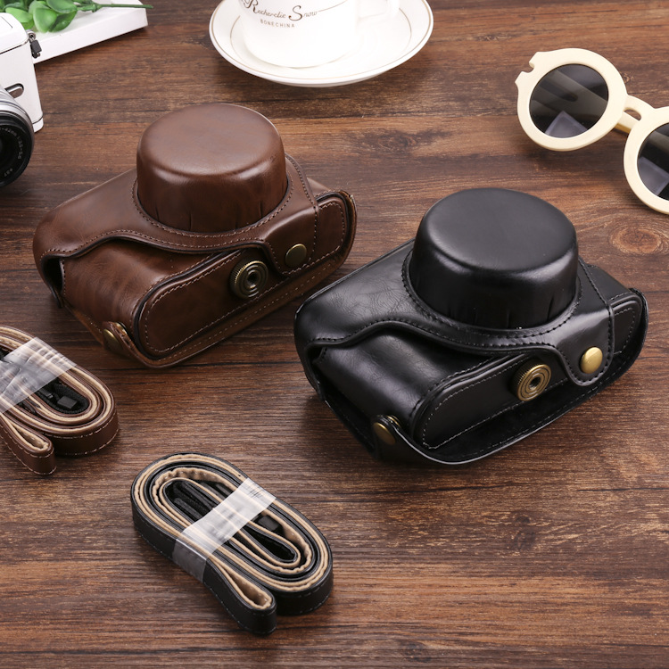 For Fujifilm X100V X100S X100F camera bag X100T protective leather case photography bag