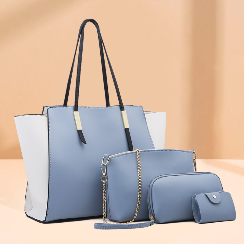 Maidini 2026 new simple mother-child bag four-piece set crossbody shoulder handbag tote bag