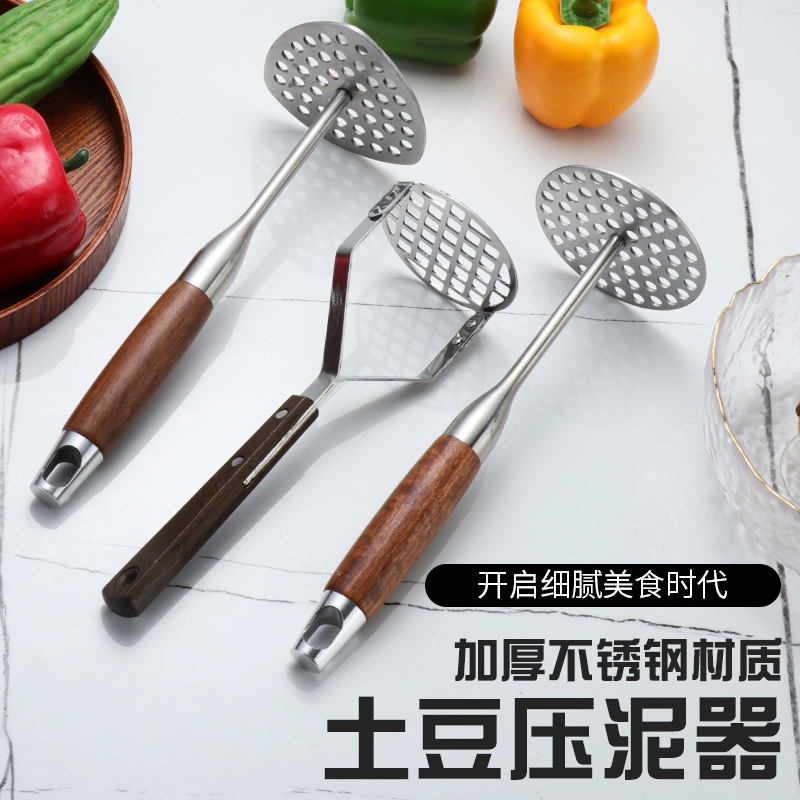 Manual potato masher, pumpkin and sweet potato masher, baby food masher, exported to Russia