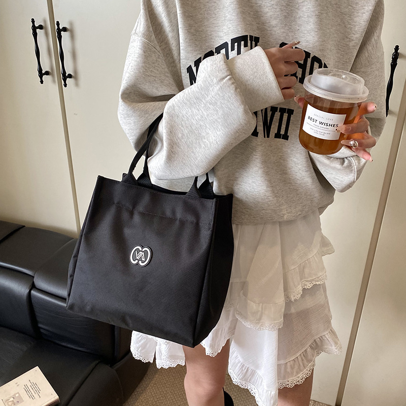 New Oxford Cloth Crossbody Bag Women Simple Large Capacity Handbag Textured Shoulder Bag