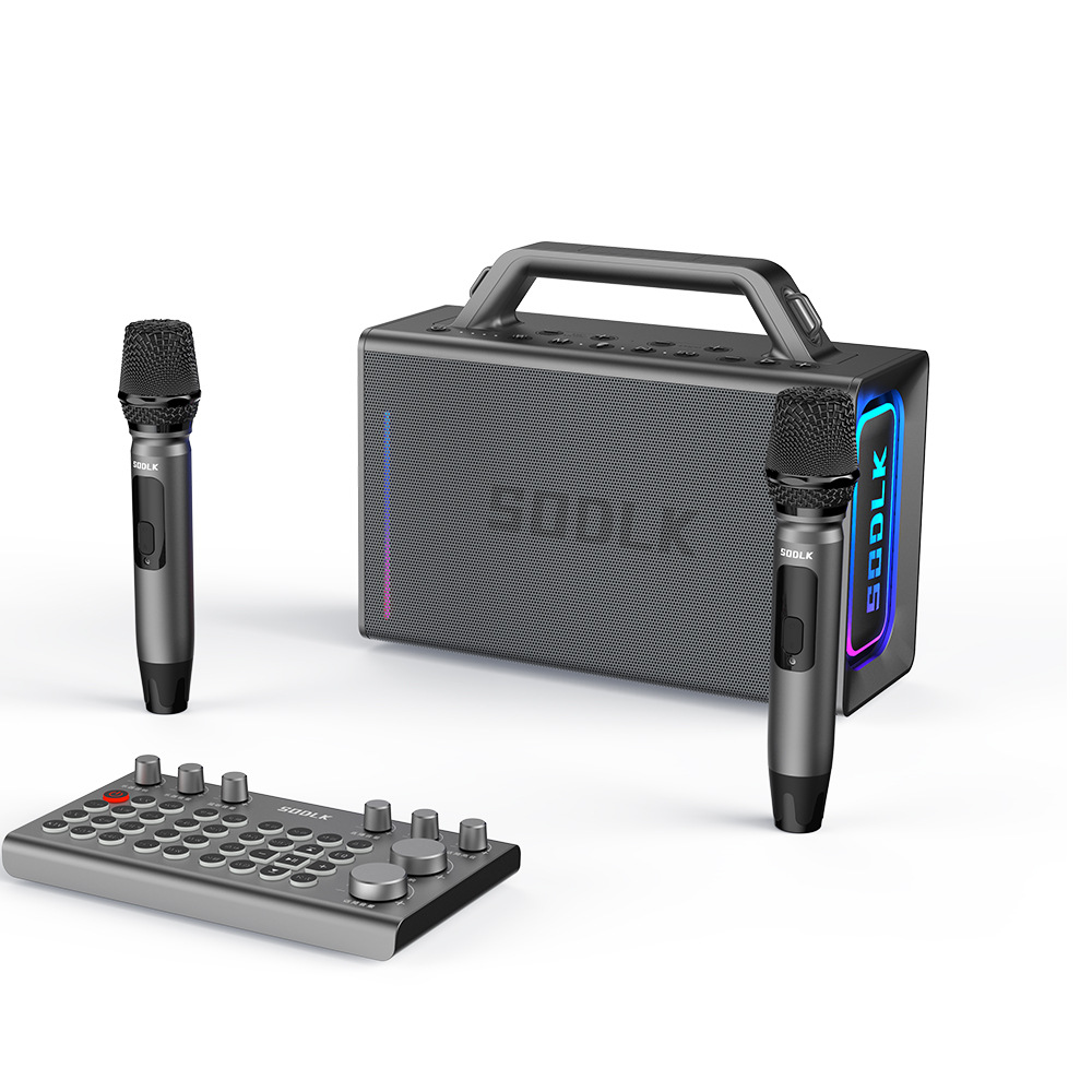 SODLK Soundlike S1116 dual mic with control center wireless Bluetooth audio square dance high power outdoor portable