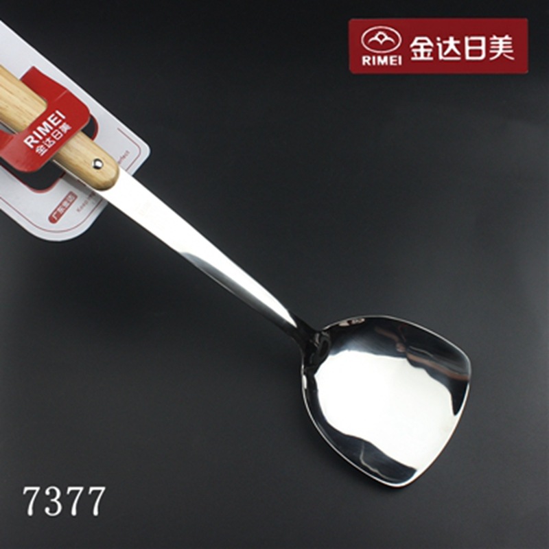 Jindarimei 7347 Stainless Steel Spatula Kitchen Frying Pan Spatula Kitchen Utensils 7377