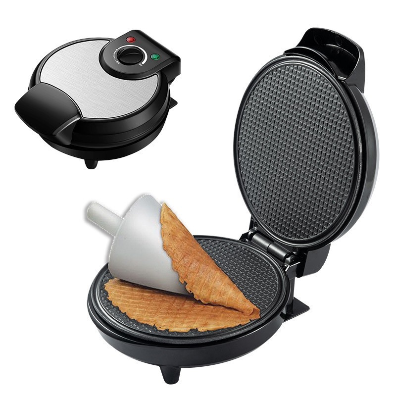 Breakfast Egg Roll Machine Roller Machine Electric Baking Pan Thin Pancake Machine Ice Cream Cone Spring Roll Machine Sandwich Maker