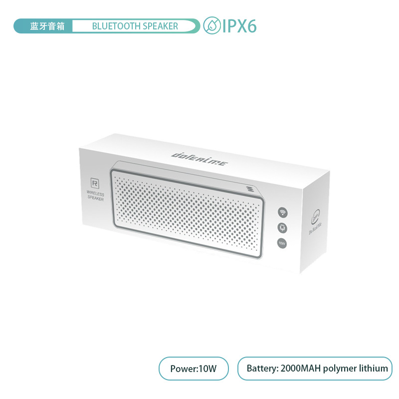 F2 Mini Wireless Computer Card Speaker Graffiti Painted Portable Heavy Bass Subwoofer Gift Speaker
