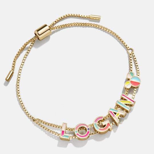 Simple Bracelet 26 Drop Oil Letter Bracelet English Fashion Accessories