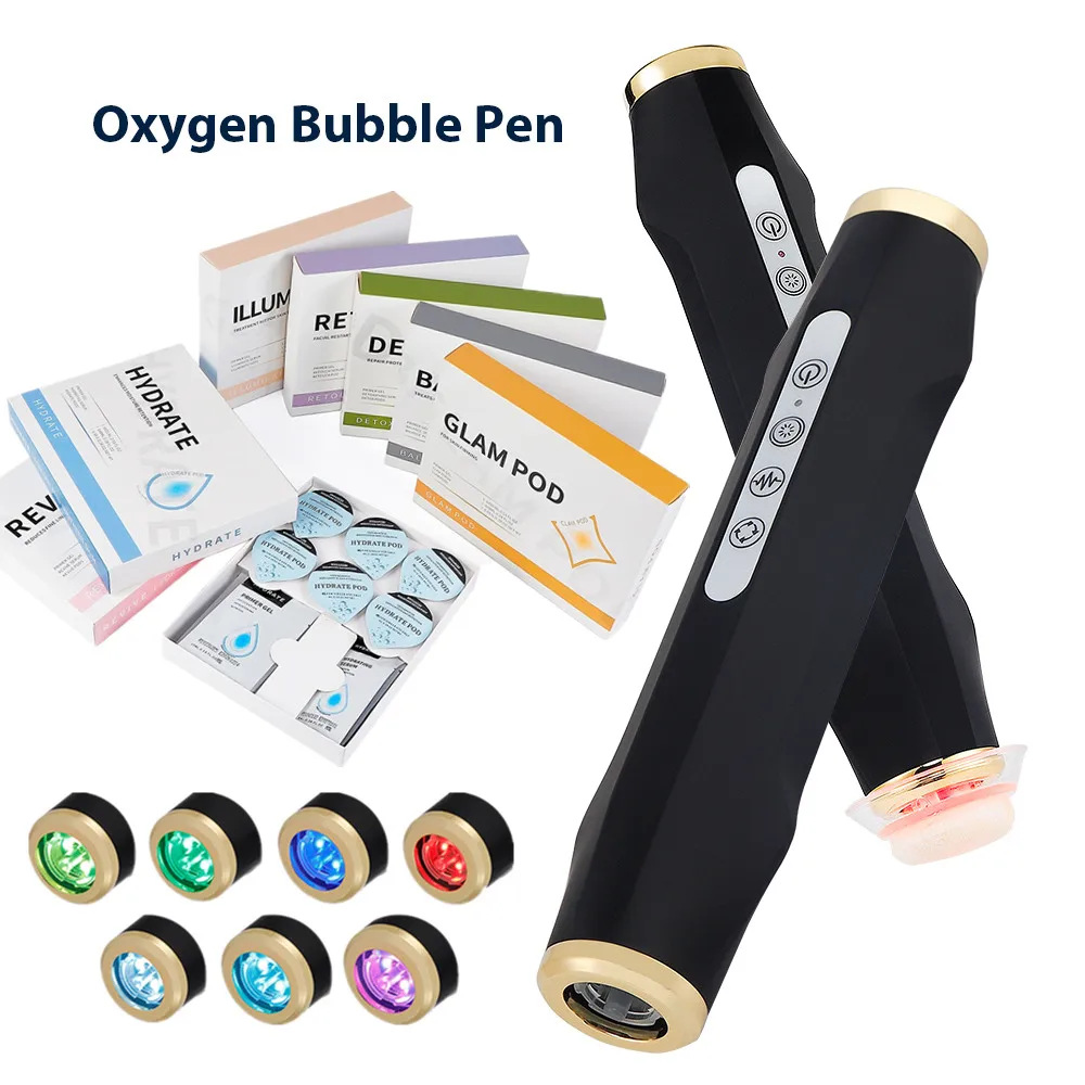 Oxygen Bubble Skin Refresher Living Water Hydrating Oxygen Bubble Skin Care Device Handheld Home Use Cleansing and Firming Device