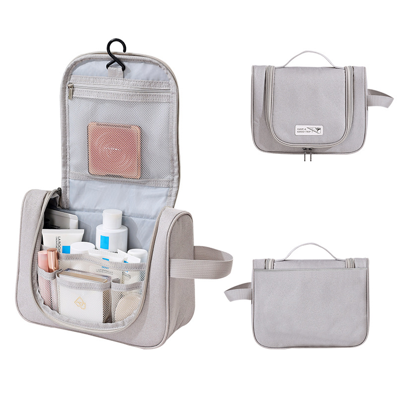 New Simple Portable Easy to Hang Toiletry Bag Travel Cosmetic Bag Handbag Women's Portable Storage Bag