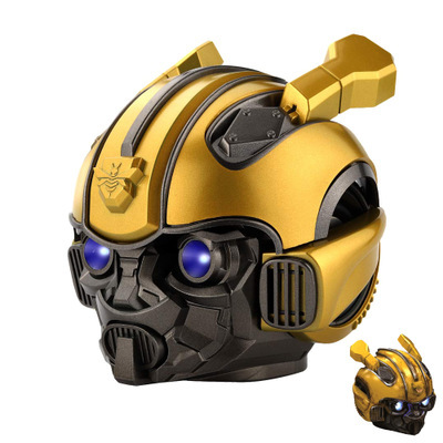 Bumblebee Bluetooth Speaker Cartoon Transformers Cartoon Card Slot Outdoor Wireless Speaker Heavy Bass
