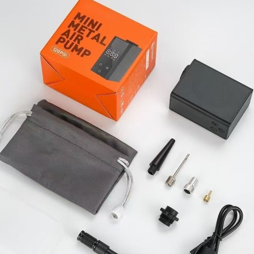 Electric Air Pump Tire Inflator Portable Mini Bicycle Mountain Road Bike Inflator Pump airpump