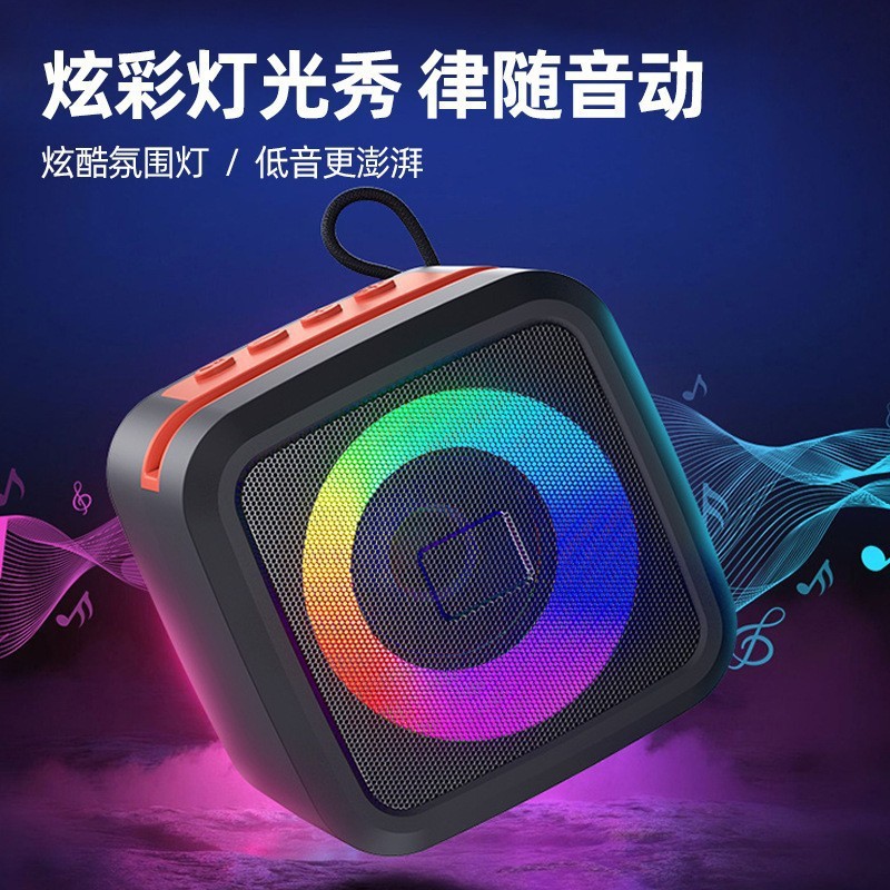911 Bluetooth speaker wireless audio portable desktop outdoor small volume subwoofer heavy bass high sound quality