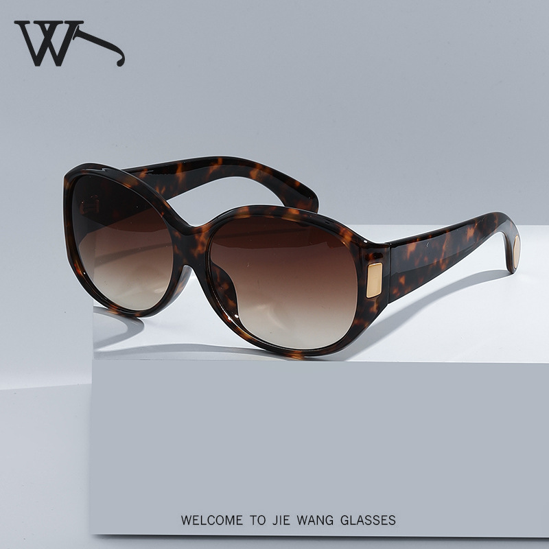 2026 New Color Sunglasses Large Frame Pose UV Protection Sunglasses