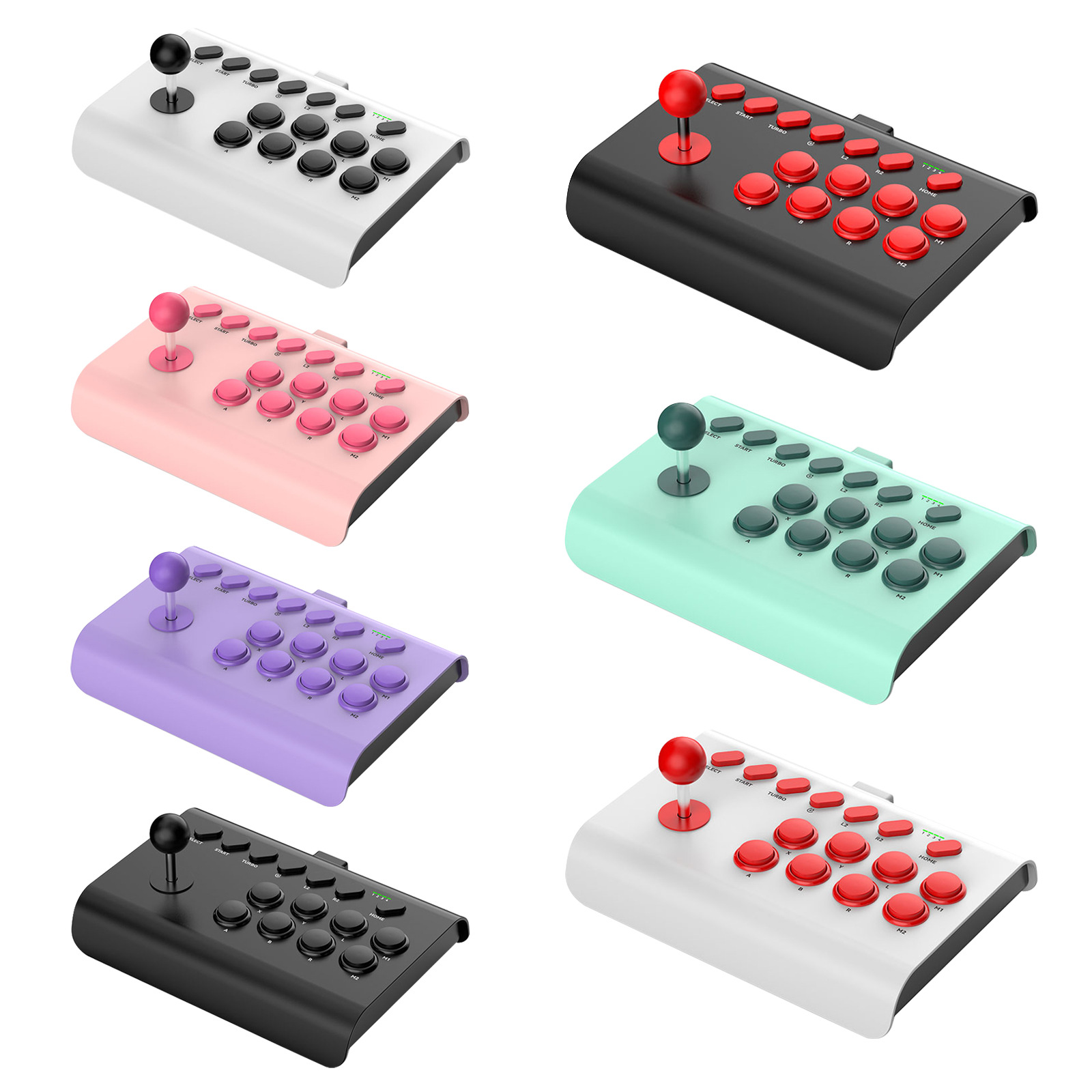 Arcade joystick P4 computer Android TV box Switch mobile iOS King of Fighters Street Fighter fighting large console