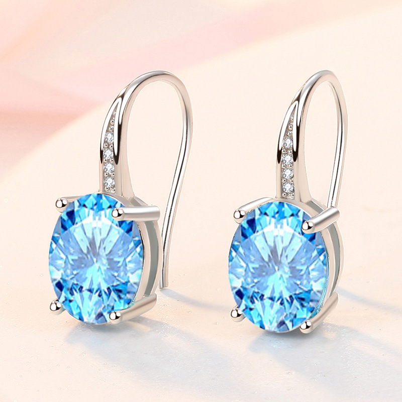 Oval earrings for women, new earrings, simple earrings, earrings