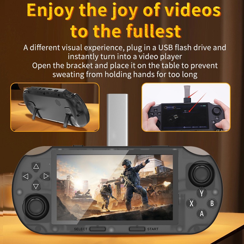 SF3000HD open source handheld 4.5-inch HD wireless PSP GBA arcade TV game console
