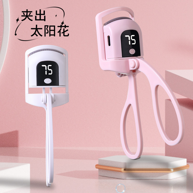 Electric heated eyelash curler, lash curler, portable electric lash curler, electric thermal eyelash curler