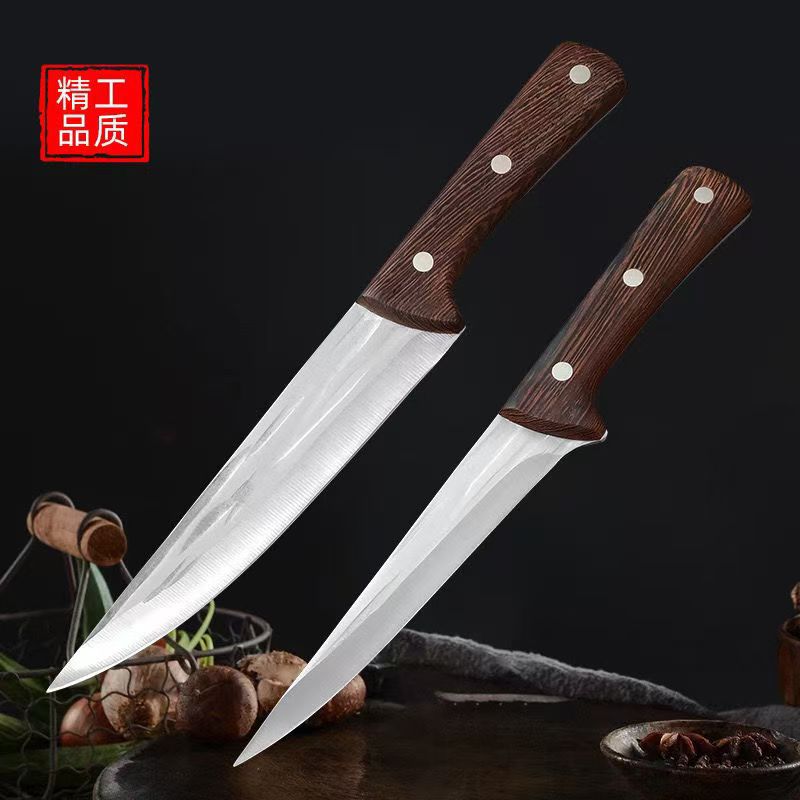 Yangjiang Hand Forged Boning Knife Meat Knife Beef Mutton Pork Slaughter Knife Pork Stall Boning Special Pointed Knife