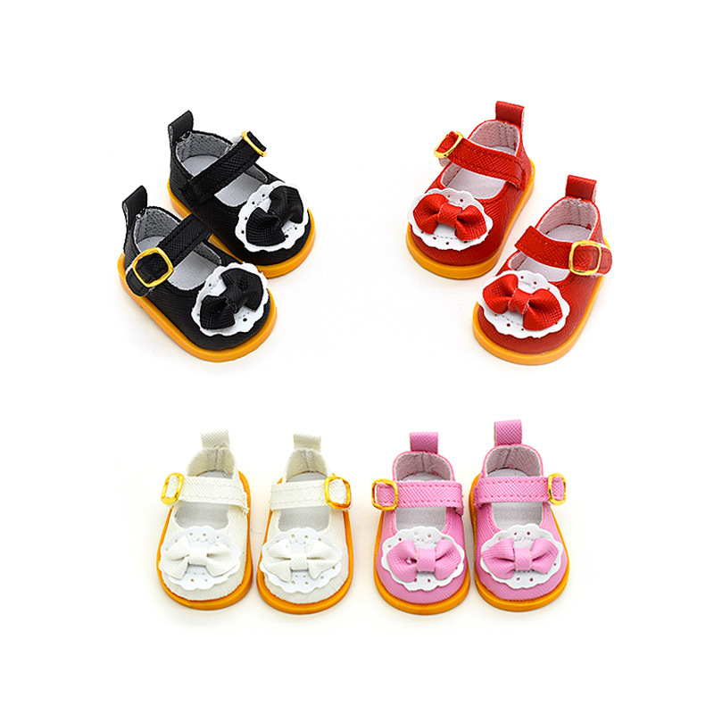 20cm Cotton Doll Shoes Star Doll Leather Shoes Doll Clothes Changing Accessories No Attribute Butterfly Princess Shoes