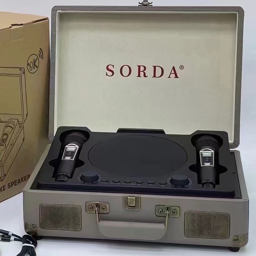 SD2109 Bluetooth Speaker Wireless Microphone Microphone Singing All-in-One Handheld Outdoor Portable K Song