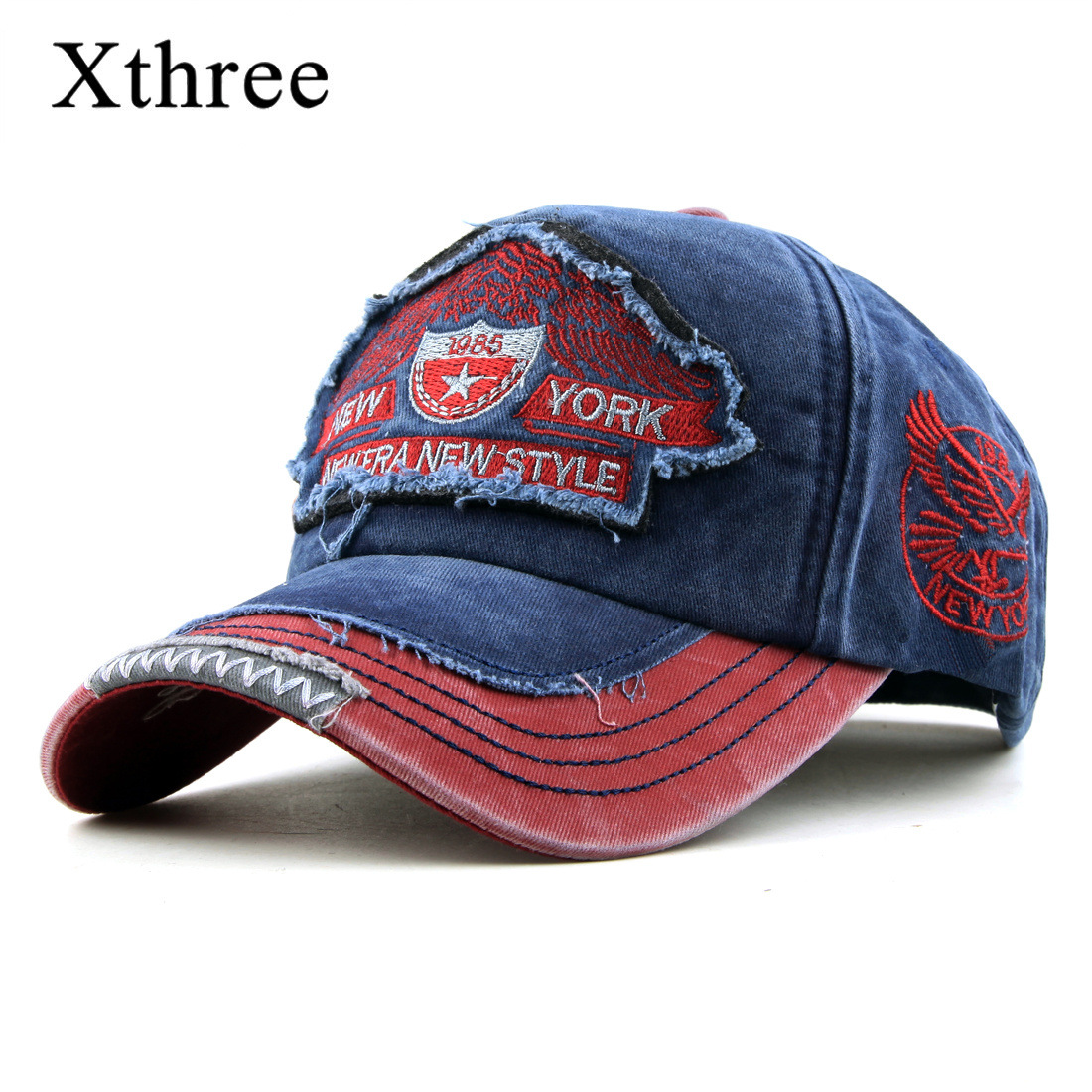 All-cotton spring/summer/autumn/winter sun hat, baseball cap, outdoor hat for men and women