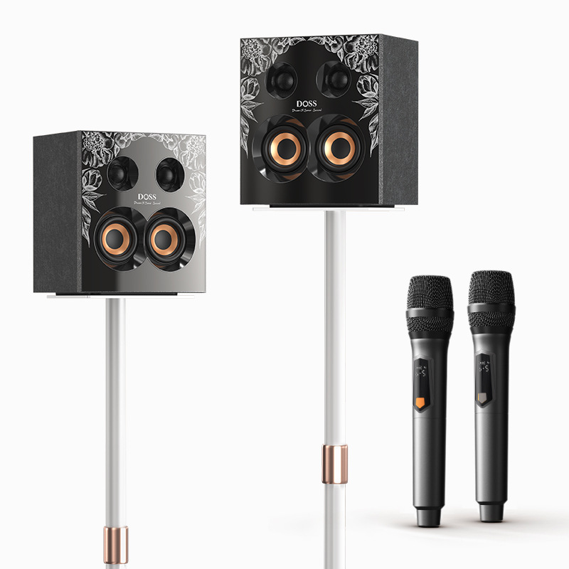 DOSS Leyan Third Generation K Song Version Panoramic Sound Combination Audio Home Theater HIFI Sound Quality Bluetooth Speaker Home