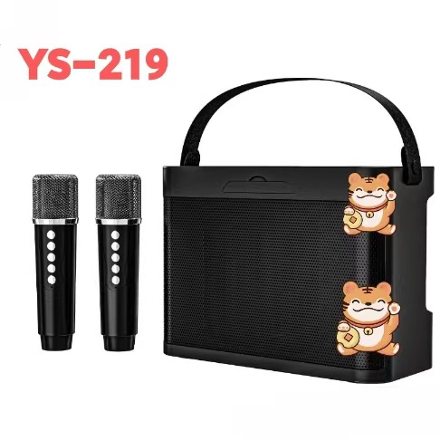 New YS219 Bluetooth Speaker Wireless Portable Handheld Home Outdoor K歌 All-in-One 203 Bluetooth Speaker
