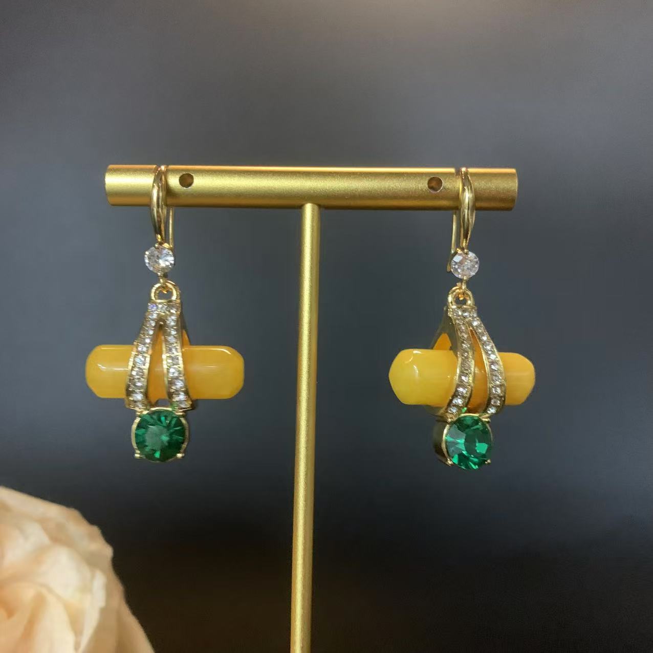 Qingdao vintage accessories collection palace style earring jewelry multi-piece set